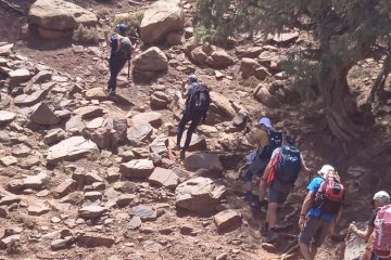 hike in the atlas